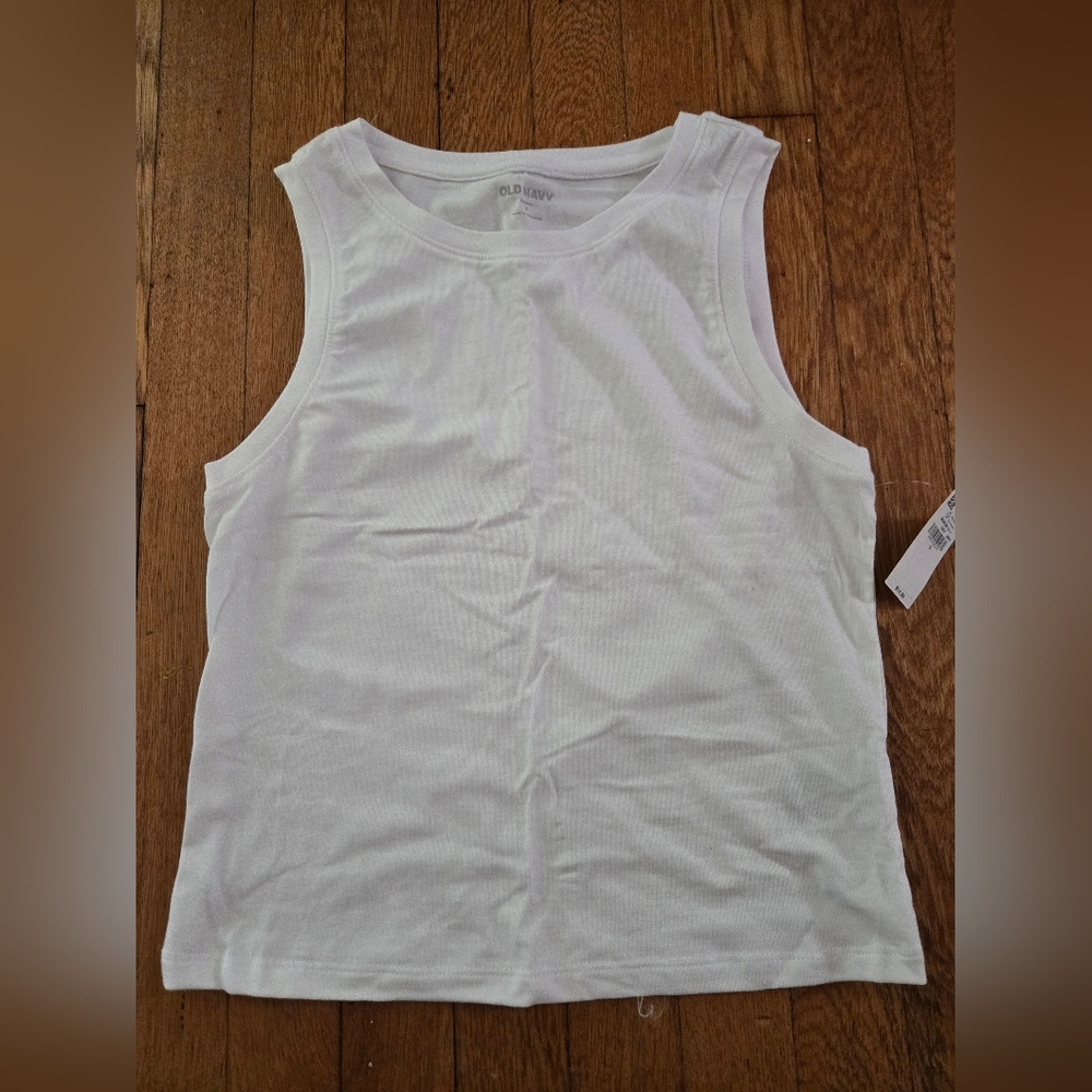 NWT Old Navy White Tank Top Size S